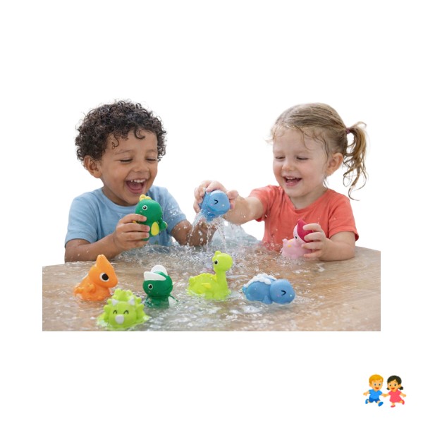 Juguetes Dinosaurios de Baño para Bebés y Niños