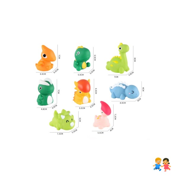Juguetes Dinosaurios de Baño para Bebés y Niños