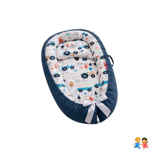 Cama Cojín Nido Colecho De Algodón Para Bebe