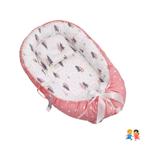 Cama Cojín Nido Colecho De Algodón Para Bebe