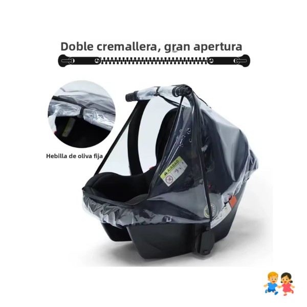 Cobertor Cubre Huevito Impermeable Universal Bebé