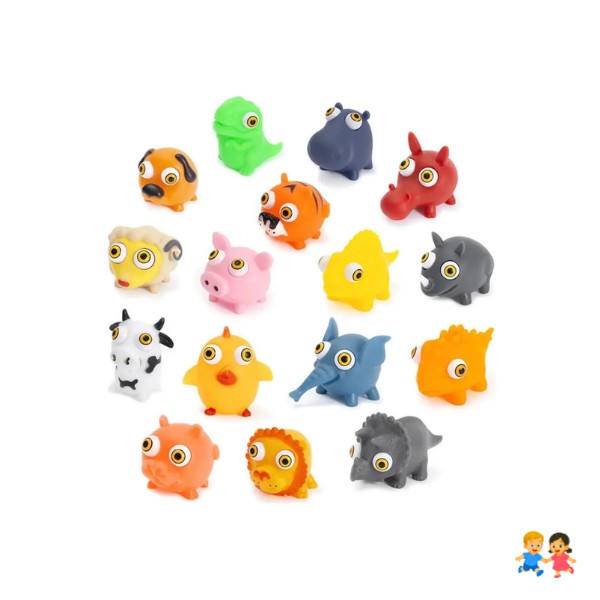 Juguete Sensorial Antiestrés Animales Ojos Saltones