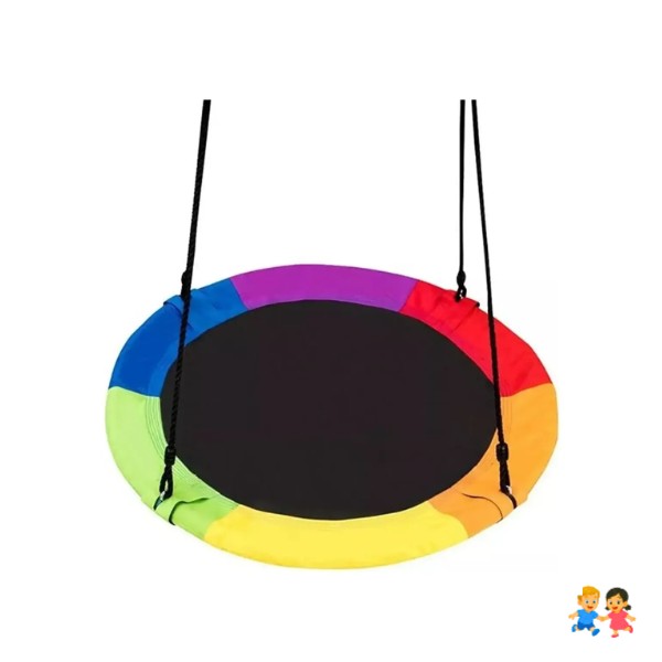 Columpio Mecedor Ovalado Multicolor