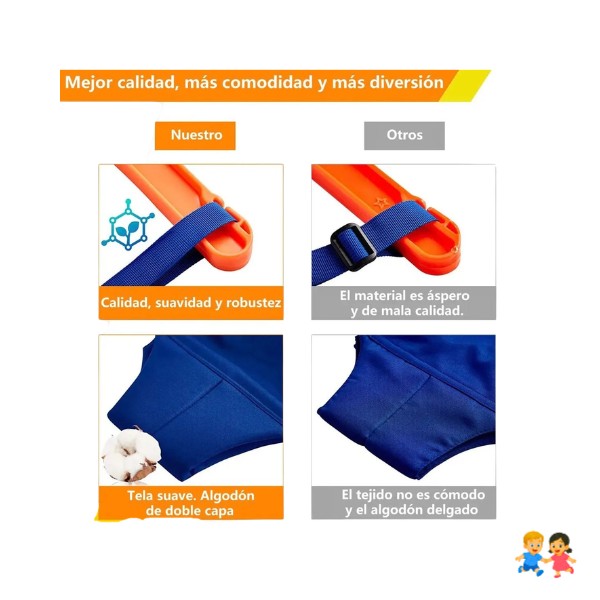 Saltador Para Bebé,con Gancho P/techo,bebé Silla De Rebote