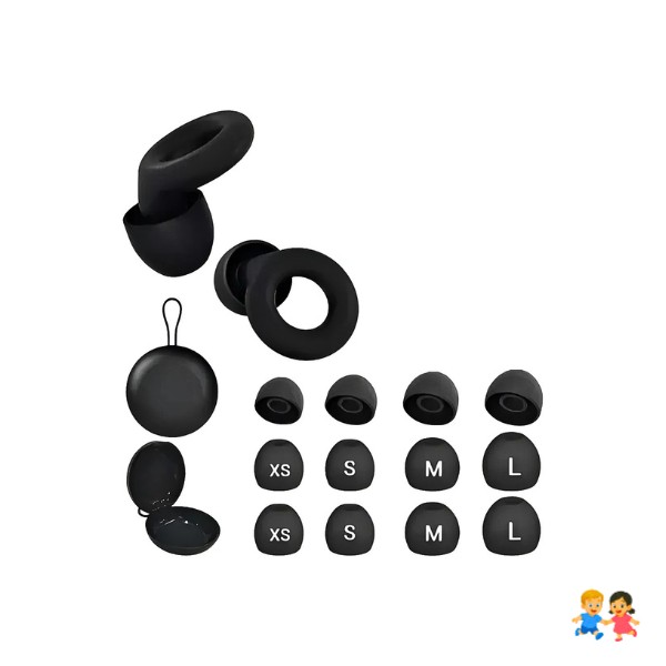 Reducción De Ruido Reutilizables / Tapones Oido Silicona