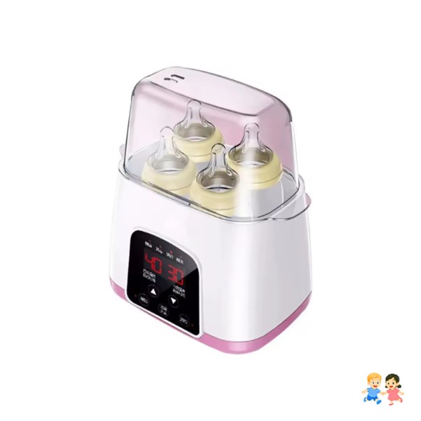 Calentador Esterilizador 4 Mamaderas 6 En 1 Control Remoto