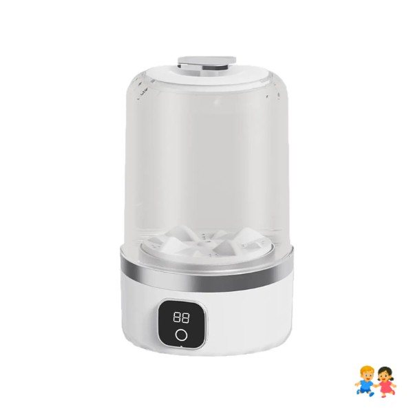 Mini Lavarropas Portátil Carga Superior Ropa Bebé Diseño Camping Viaje