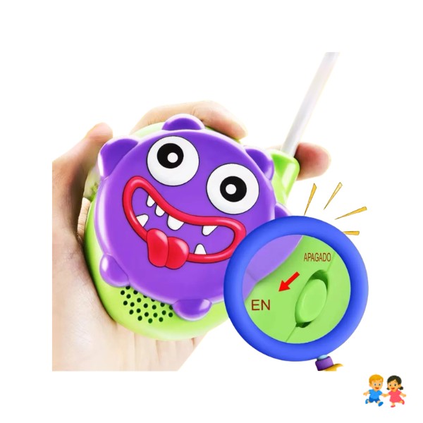 Juguete Niño Radio Transmisor Walkie Talkie Set De 2unid