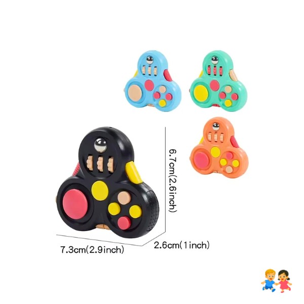 Spinner Sensorial Multifuncional Reductor De Estrés