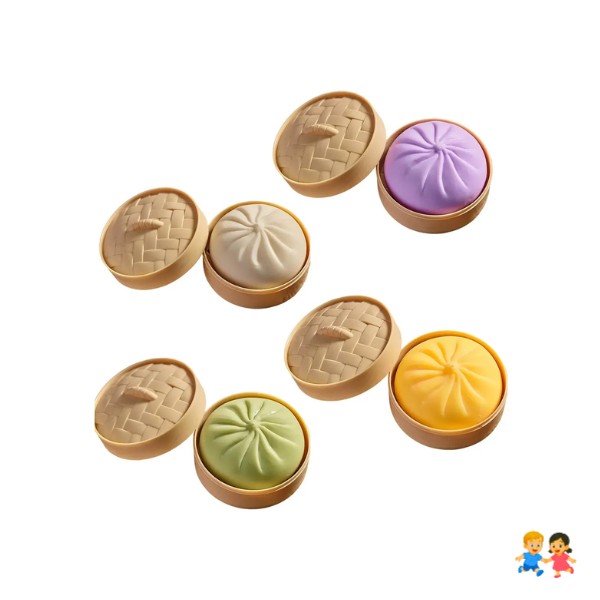 Squichy Juguete Antiestrés En Forma De Pan Bao