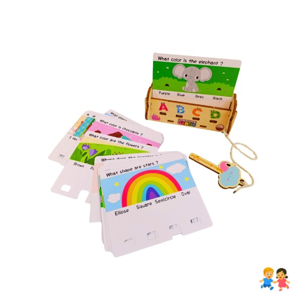Rompecabeza Cognitivo Figuras Con Tarjetas 30 Piezas 3