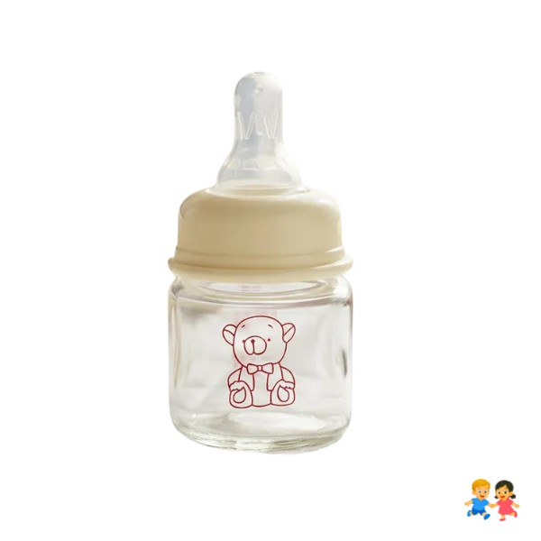 Mamadera Mini Para Bebes De 60ml De Vidrio