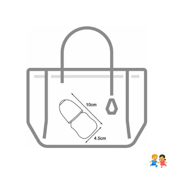 Mamadera Mini Para Bebes De 60ml De Vidrio