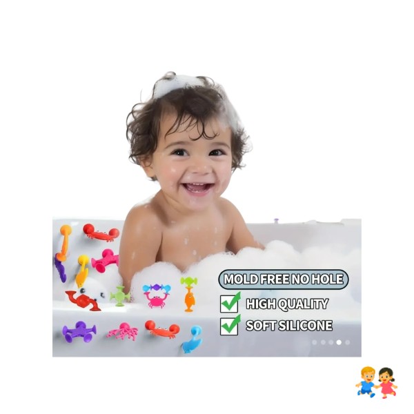 Juguetes Educativos De Construcción Con Ventosa Para Niños.