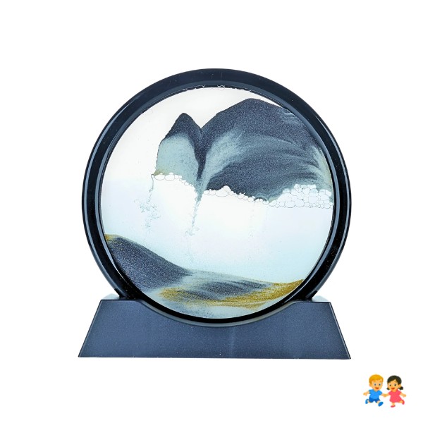 Lampara Led De Arena Escritorio Decorativa 3d
