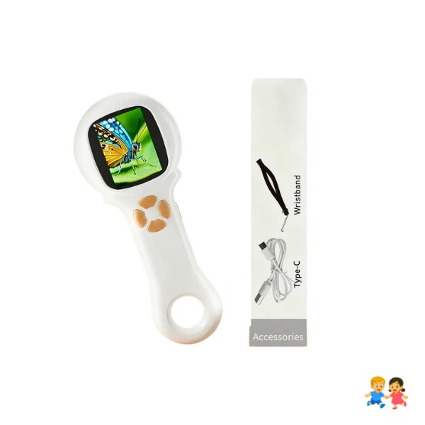 Microscopio Infantil Con Pantalla Para Exploración Y Experimento