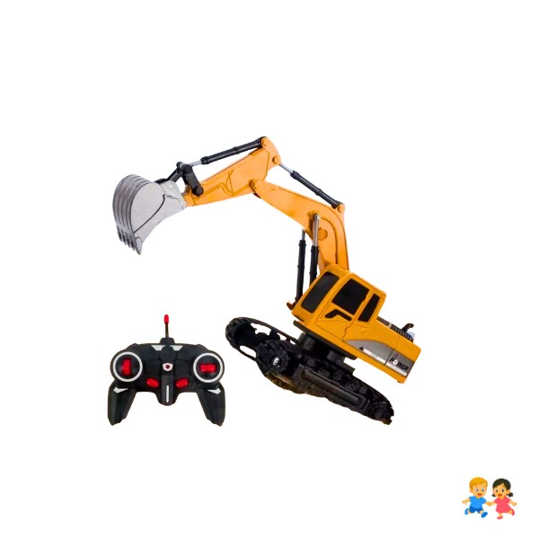 Retroexcavadora Radio Control Remoto Recargable