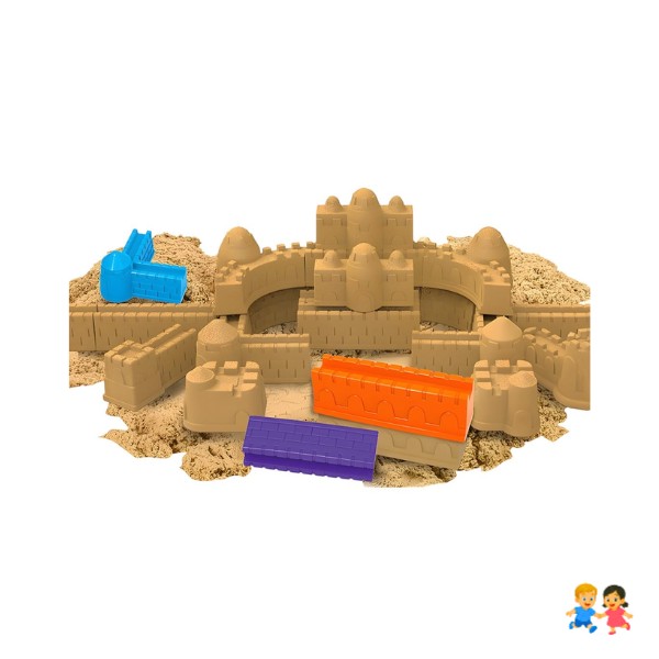 Maleta de Arena Magica Kinetica Para Castillos