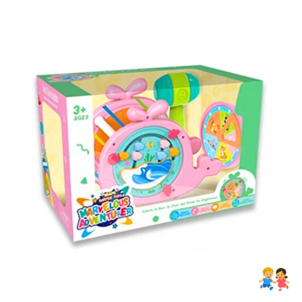 Juguete Sensorial Educativo 2 En 1 Didáctico Para Bebé