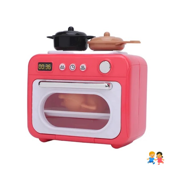 Set Juego Didáctico Horno Y Cafetera Juguete