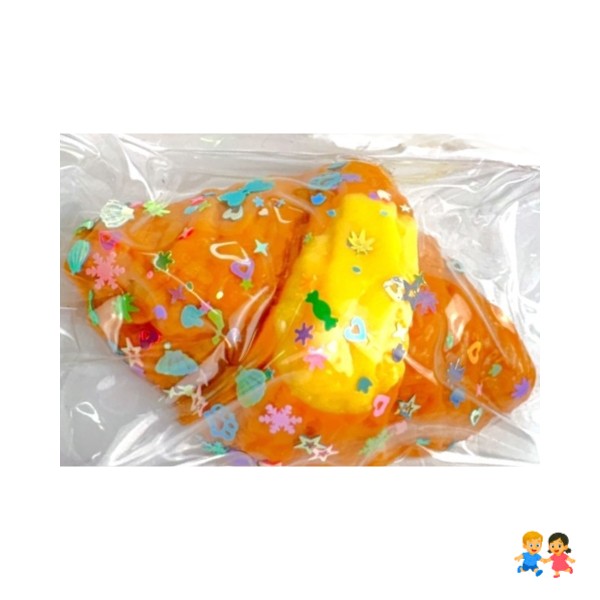 Squishy De Pan Antiestrés Croissant Diversión Niños