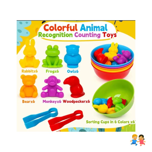 Juego Didáctico Niños Juguete Educativo Aprender Colores.