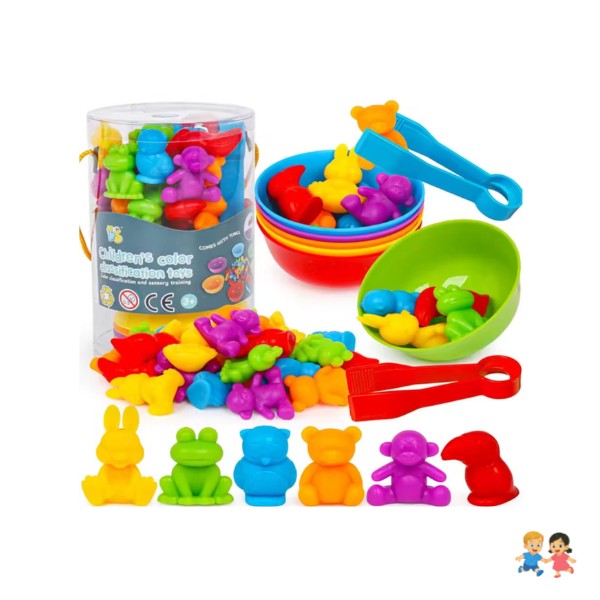 Juego Didáctico Niños Juguete Educativo Aprender Colores.