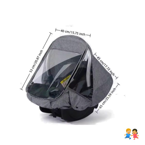 Protector De Lluvia Universal Para Huevito Bebé Impermeable