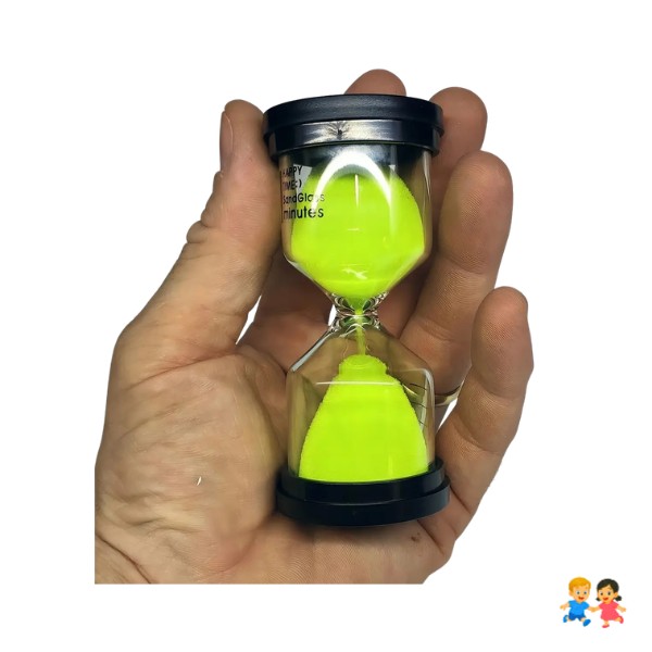 Reloj De Arena Movimiento Antiestrés Regulación 15 Minutos
