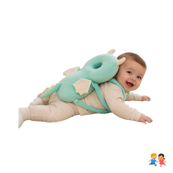 Almohada Protectora Para Bebé Mochila Anticaída Antigolpes