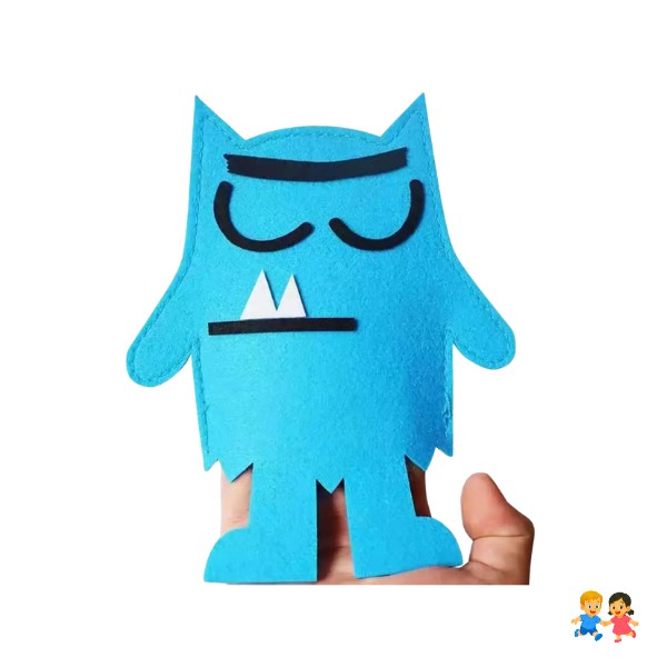 Kit Emociones Infantiles con Monstruos Material Didáctico Educativo
