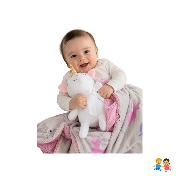 Manta Apego Bebé + Peluche Suave