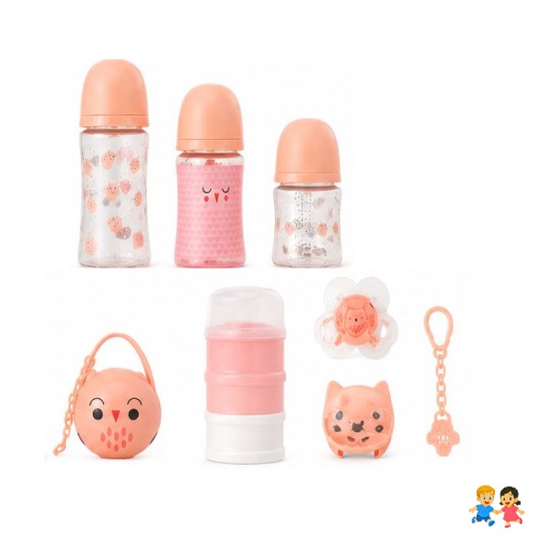 Set Mamadera Bebé 7 Piezas Alimentación