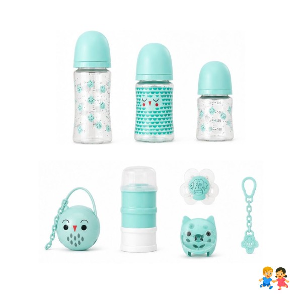 Set Mamadera Bebé 7 Piezas Alimentación