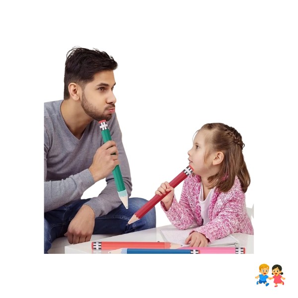 Lápiz Gigante De Colores Madera Niños