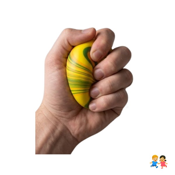 Pelota Antiestres Squishy Alivia Estrés Juguete multicolor.