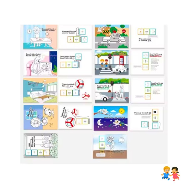 Juego De Circuitos Electrónicos Educativo Ciencia Y Lógica