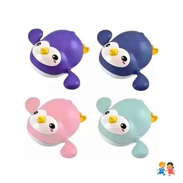 Juguetes De Baño Pinguino Nadador Para Bebé Y Niños