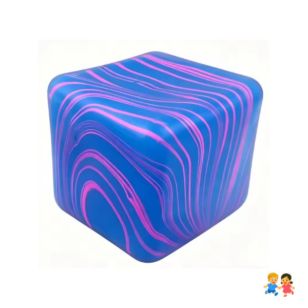 Squishy Cubo De Hielo Silicona Antiestrés Sensorial