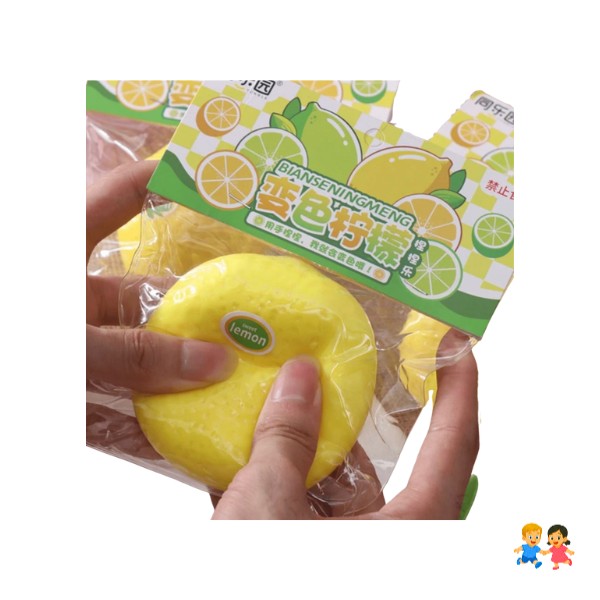 Squishy De Limon Antiestrés Diversion Niños