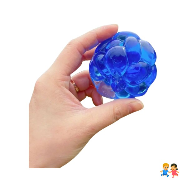 Pelota Squishy Antiestrés Con piedras Sonoras Sensorial