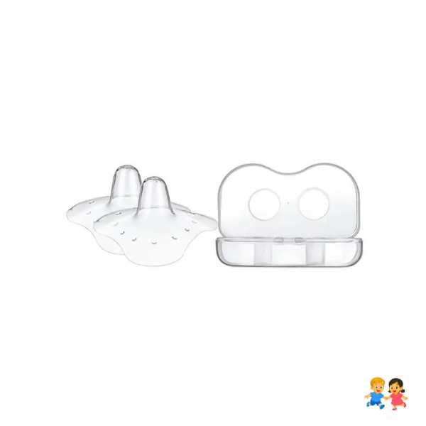 Pezoneras Para Lactancia Silicona Ultra Delgadas Caja