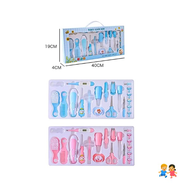 Kit Higiene Bebé Recién Nacido Con Termómetro Y Accesorios De Cuidado