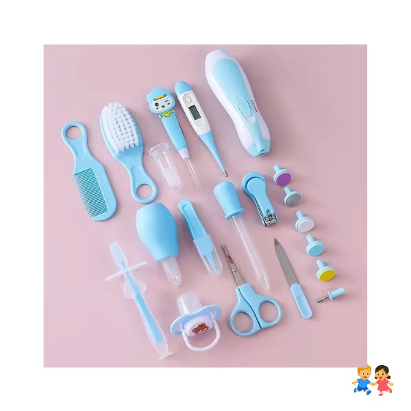 Kit Higiene Bebé Recién Nacido Con Termómetro Y Accesorios De Cuidado