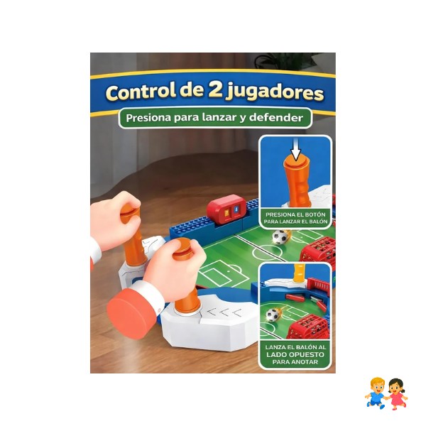 Mini Futbolín De Tablero Juegos Fútbol Juguete Mesa Niños