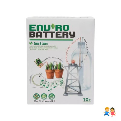 Kit Experimento Educativo Batería Natural Ciencia Para Niños