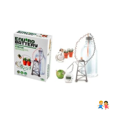 Kit Experimento Educativo Batería Natural Ciencia Para Niños