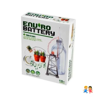 Kit Experimento Educativo Batería Natural Ciencia Para Niños