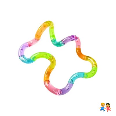 Juguete Sensorial Antiestrés Cuerda Deformable Flexible