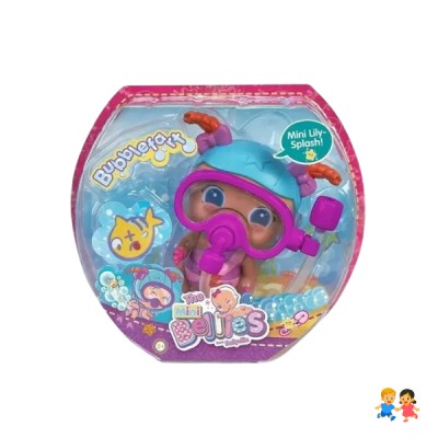 Muñeca The Bellies Bubblefart Mini Lily-splash